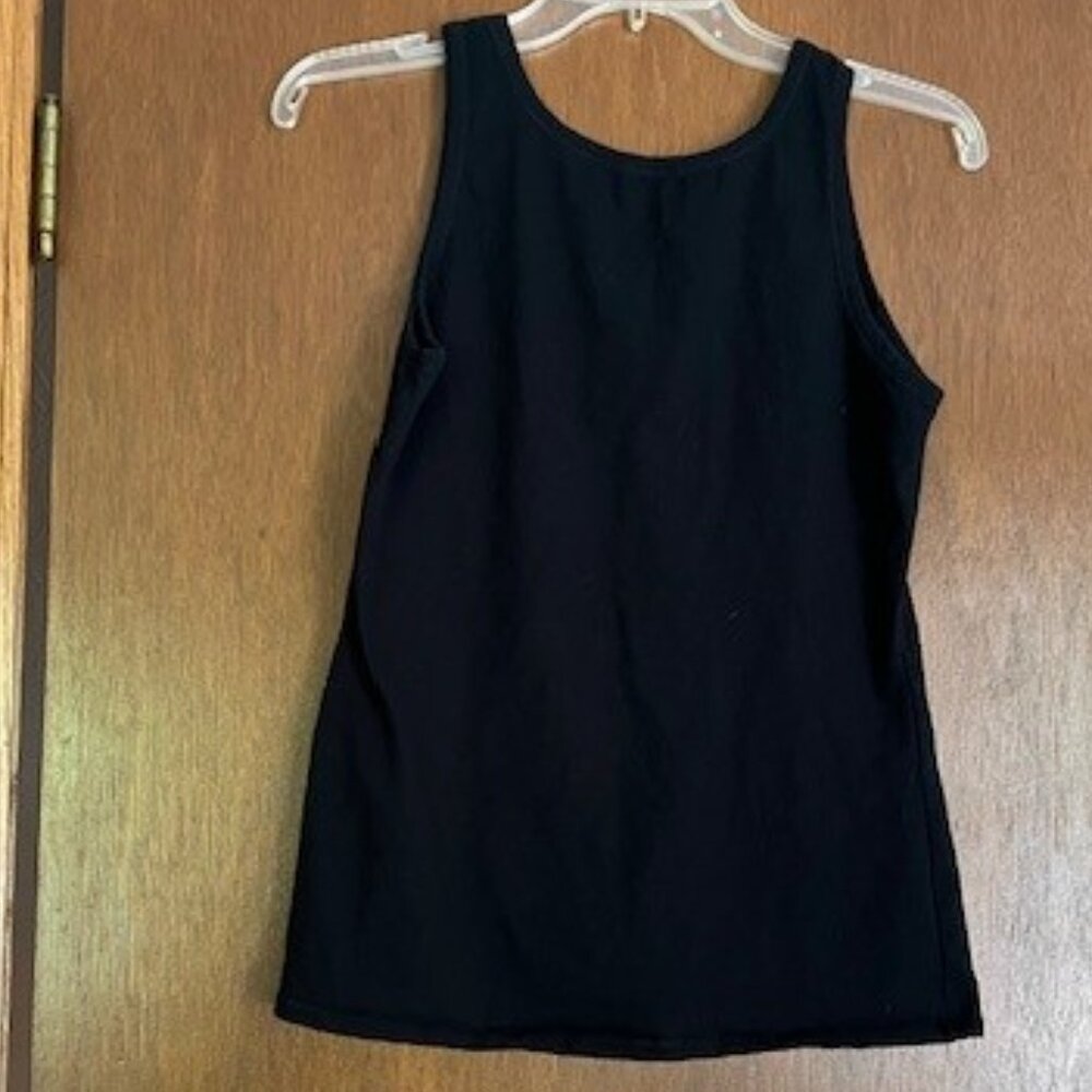 Jockey Women's v-neck Black Tank, size m/l - Picture 2 of 2